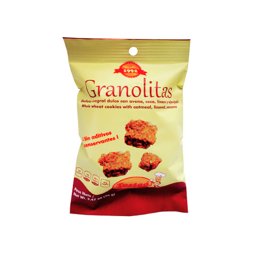 GRANOLITAS GALLETAS INTEGRALES 70 G – TOSTAO