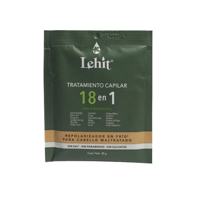 TRATAMIENTO CAPILAR 18 EN 1 30 G – LEHIT