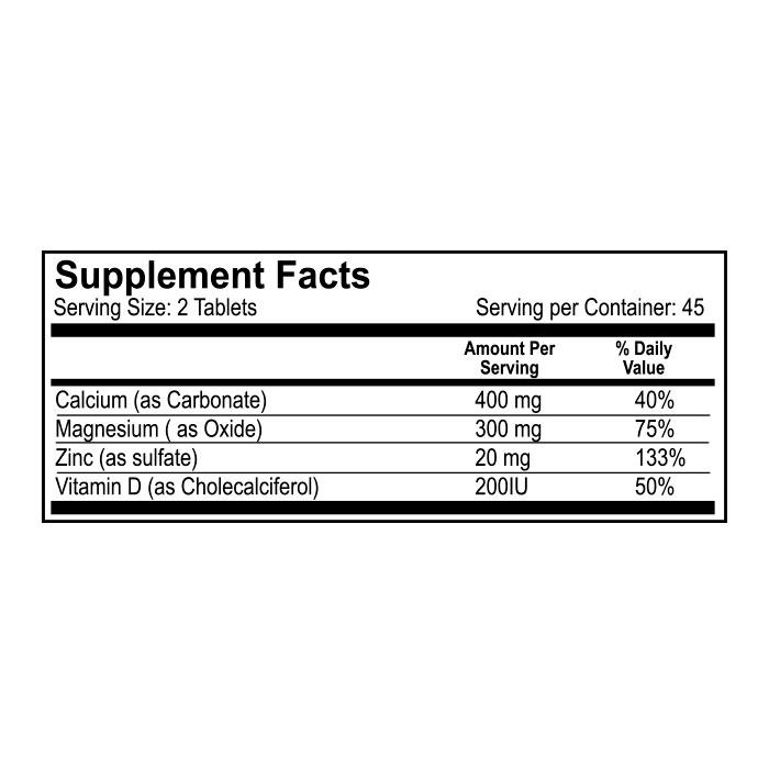 CAL-MAG-ZINC + D - Natural Light