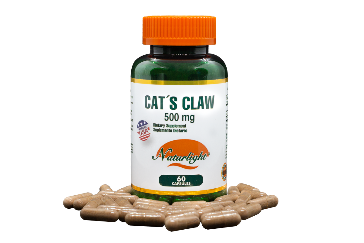 Cat's Claw 500 mg 60 Cápsulas – Naturlight