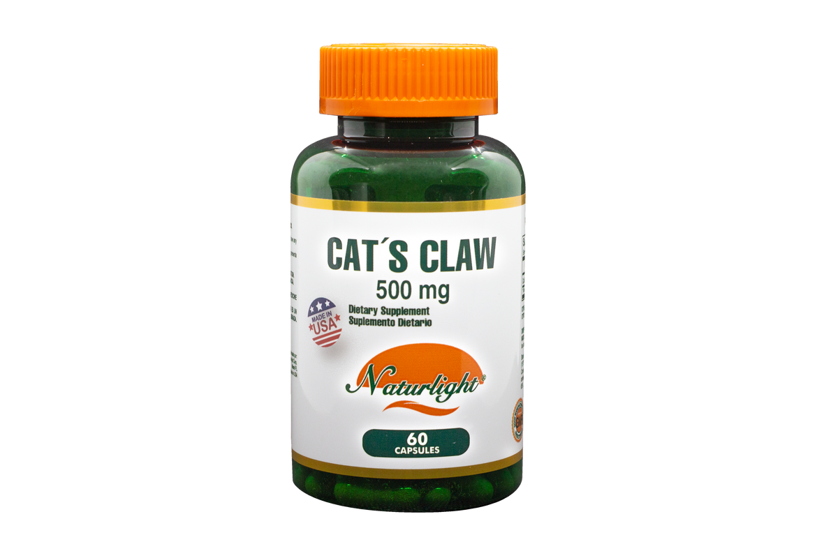 Cat's Claw 500 mg 60 Cápsulas – Naturlight