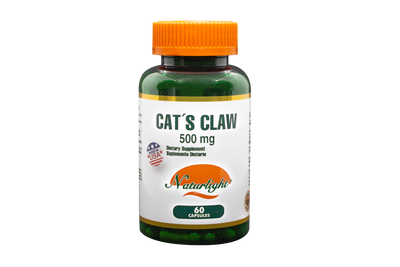 Cat's Claw 500 mg 60 Cápsulas – Naturlight