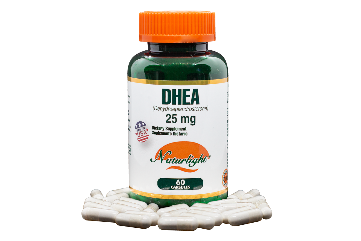 DHEA 25 mg 60 Cápsulas – Naturlight