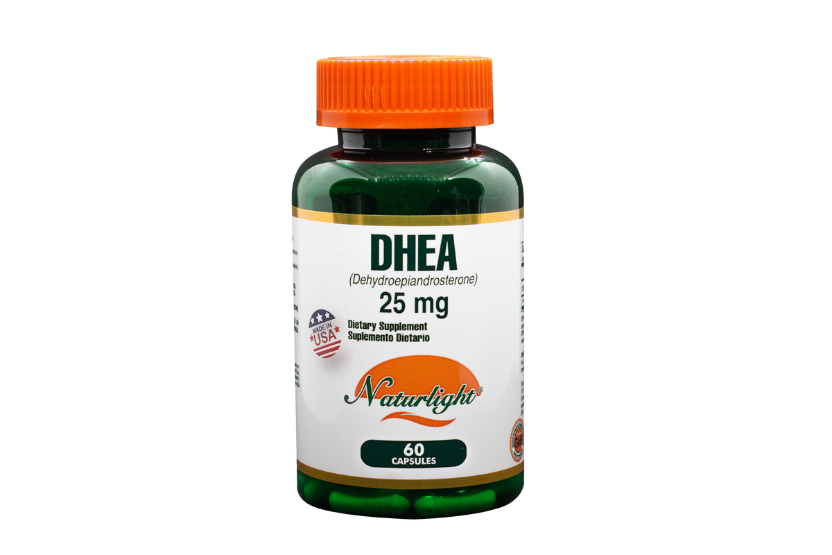 DHEA 25 mg 60 Cápsulas – Naturlight