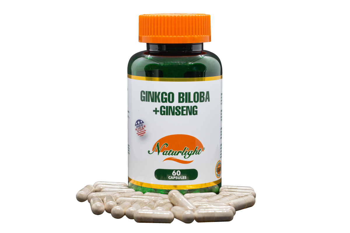 Ginkgo Ginseng 60 Cápsulas – Naturlight