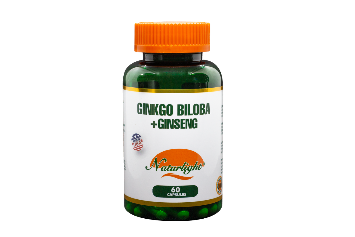 Ginkgo Ginseng 60 Cápsulas – Naturlight