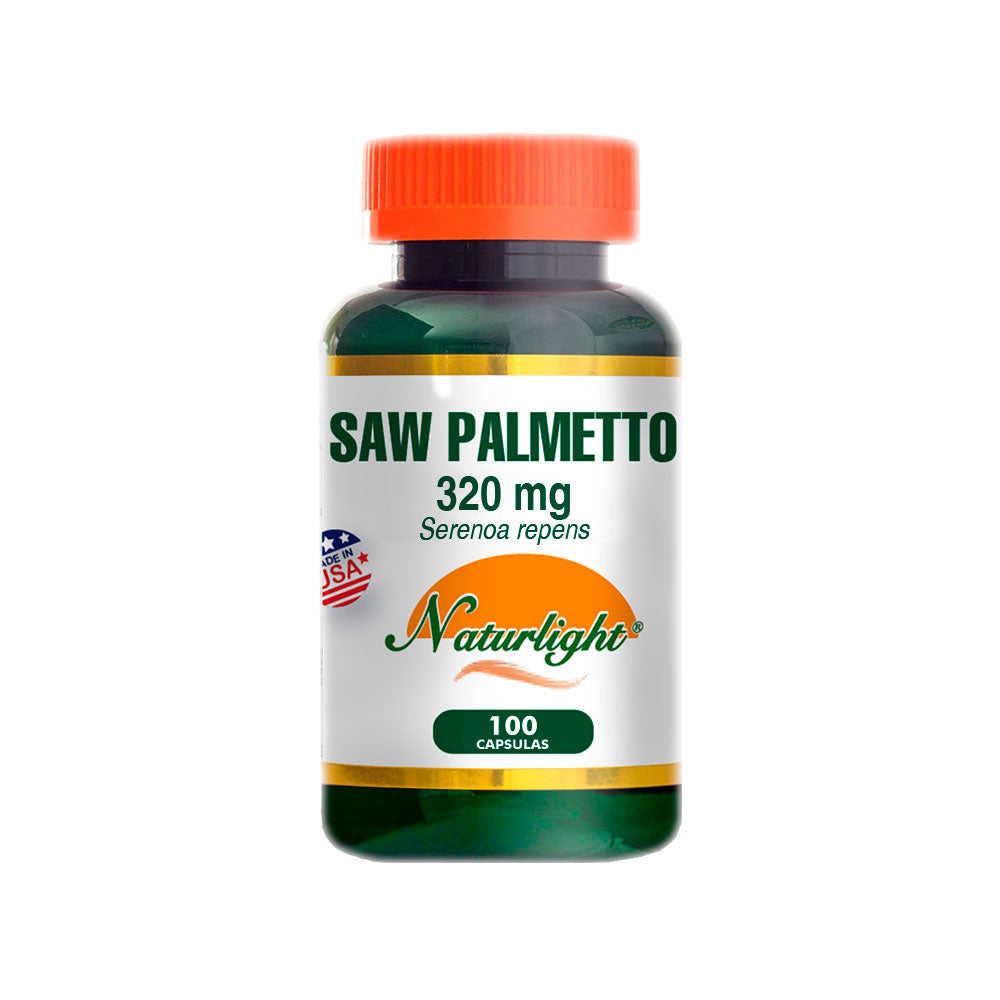 Saw Palmetto 320 mg 100 Cápsulas – Naturlight