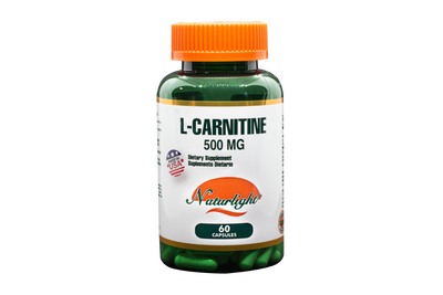 L-Carnitine 500 mg 60 Cápsulas – Naturlight