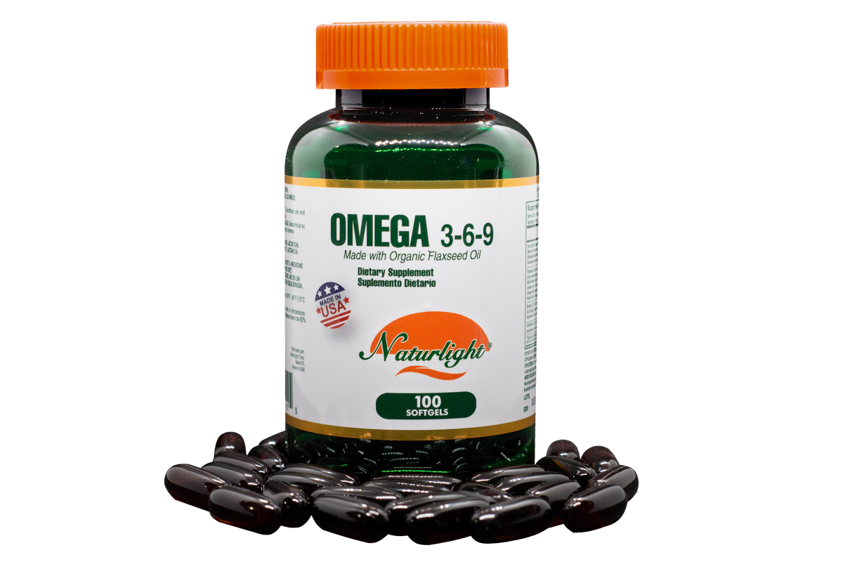 Omega 3-6-9 100 Softgels – Naturlight